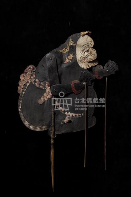 印尼爪哇島皮影戲偶藏品圖，第1張