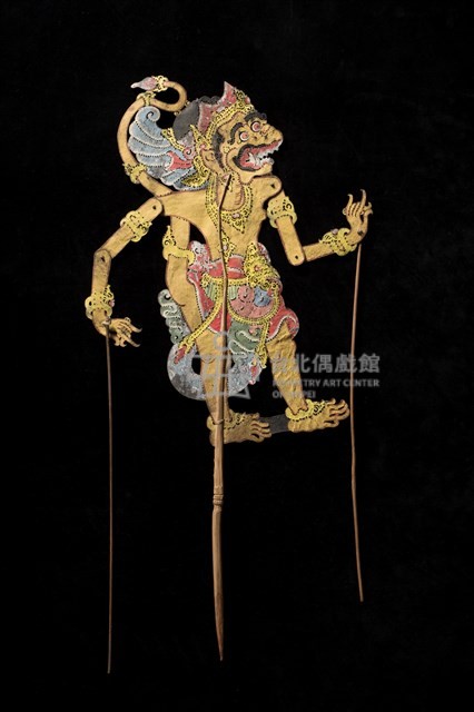 印尼峇厘島皮影戲偶藏品圖，第1張