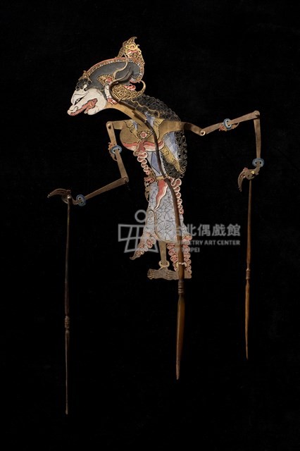 印尼爪哇島皮影戲偶藏品圖，第1張