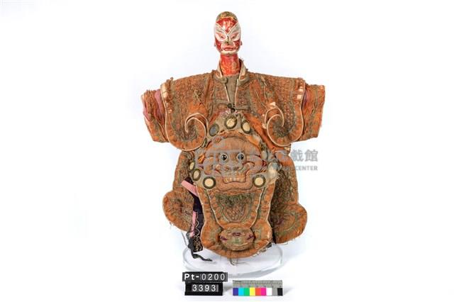 布袋戲偶-紅花藏品圖，第1張