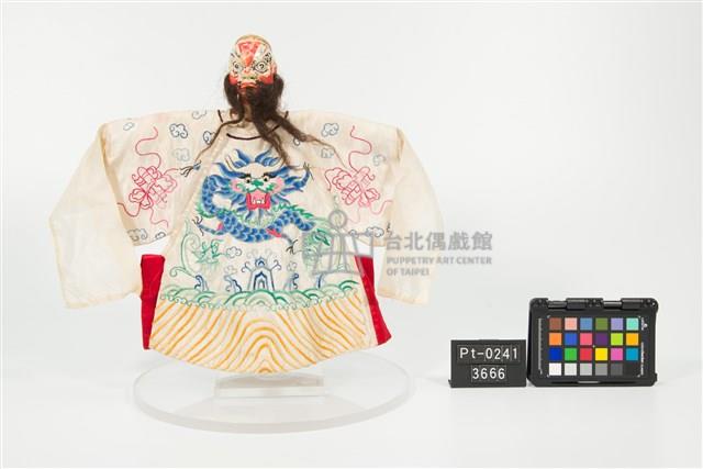 布袋戲偶─紅大花藏品圖，第1張