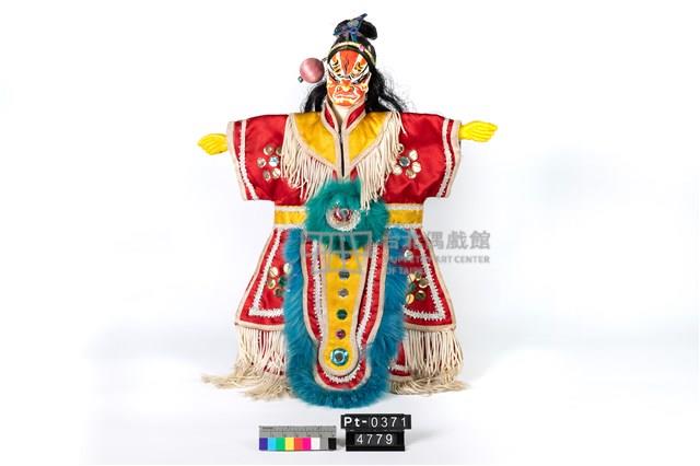 臺灣布袋戲偶-淨角藏品圖，第1張