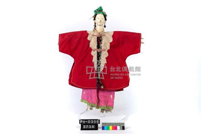 布袋戲偶-旦角藏品圖，第1張