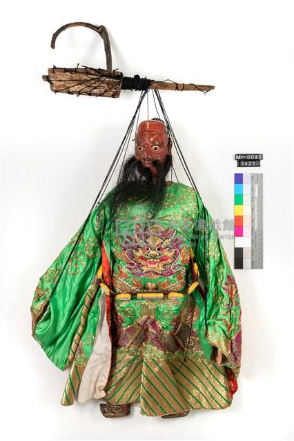 懸絲傀儡戲偶-紅大北藏品圖，第1張