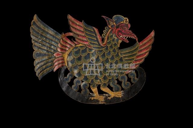 印尼爪哇島皮影戲偶─鷹（Jatayu）藏品圖，第1張