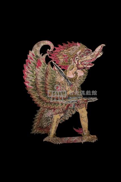印尼爪哇島皮影戲偶─應神（Garuda）藏品圖，第1張