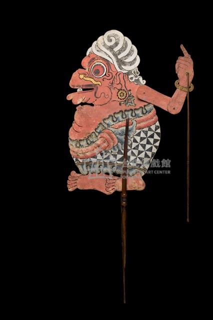 印尼爪哇島皮影戲偶─丑角（Togog）藏品圖，第1張