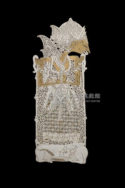 印尼爪哇島皮影戲偶─神祇（Siwa）藏品圖，第1張