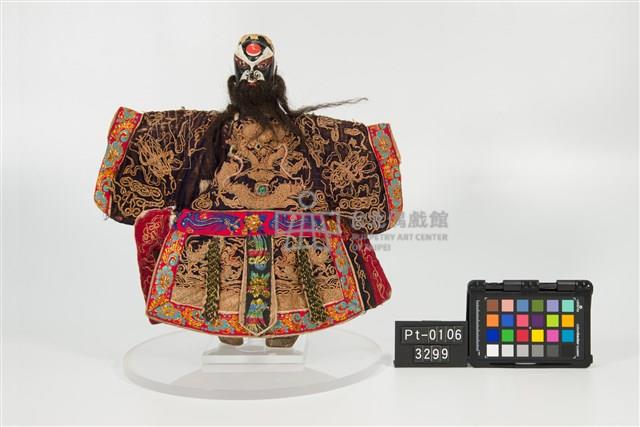 布袋戲偶-文目黑大花藏品圖，第1張