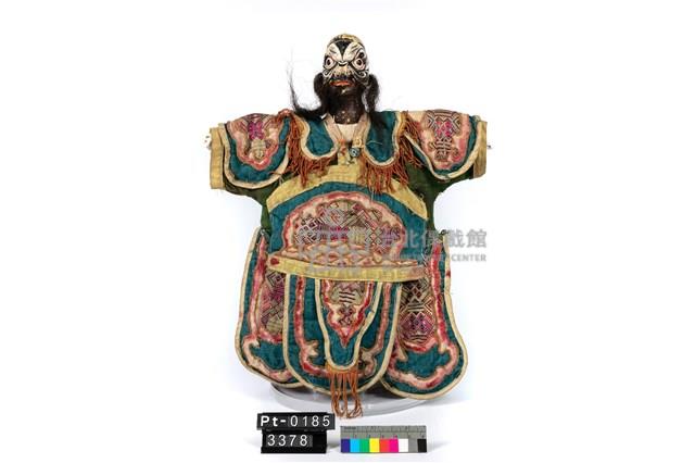 布袋戲偶─黑大花藏品圖，第1張