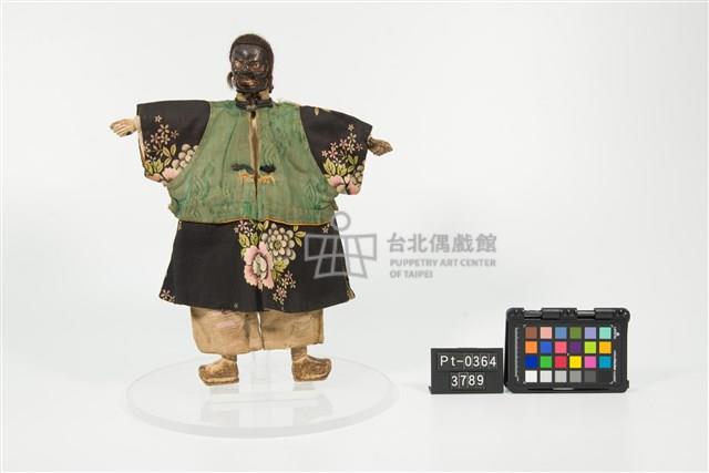 布袋戲偶-黑賊頭藏品圖，第1張