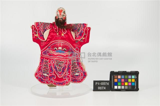 布袋戲偶-紅大花藏品圖，第1張