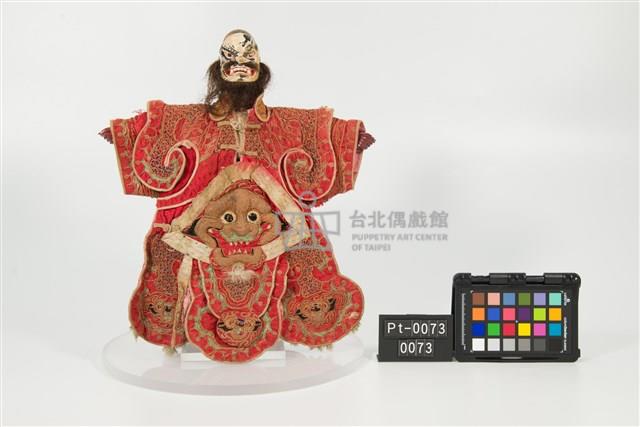 布袋戲偶─文目黑大花藏品圖，第1張