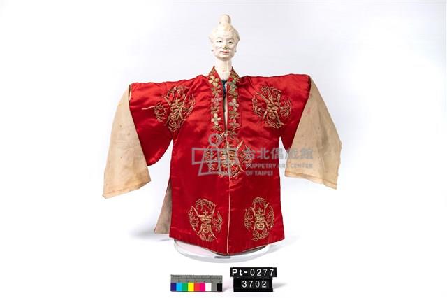 布袋戲偶─白毛旦藏品圖，第1張