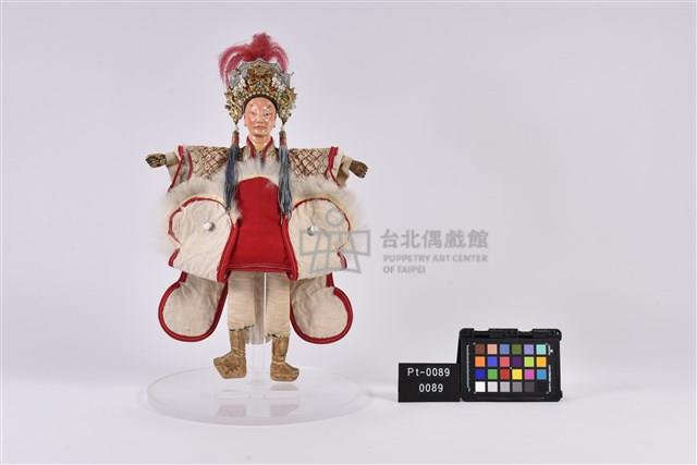 布袋戲偶─捲眉武生藏品圖，第5張