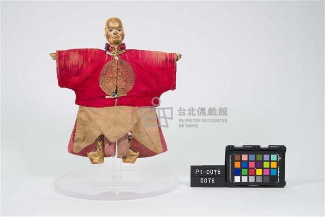 布袋戲偶─憨面藏品圖，第1張