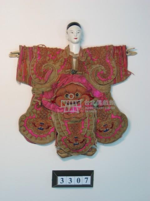 布袋戲偶─劍眉武生藏品圖，第6張