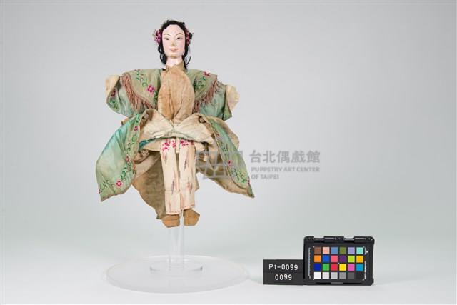 布袋戲偶-角鬃旦藏品圖，第3張