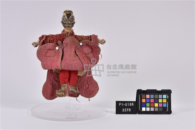 布袋戲偶–黑大花藏品圖，第3張