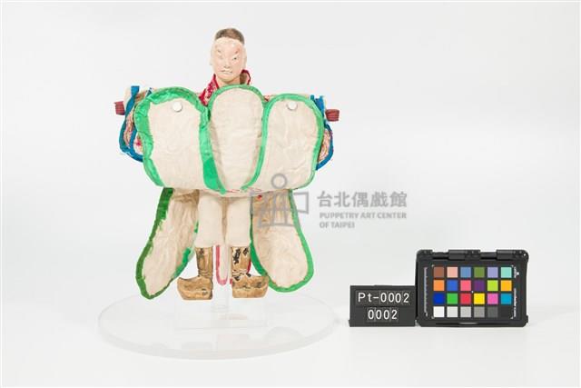 布袋戲偶-捲眉武生藏品圖，第3張