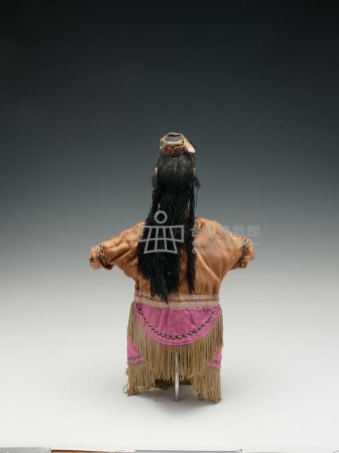 布袋戲偶─笑嘴旦藏品圖，第4張