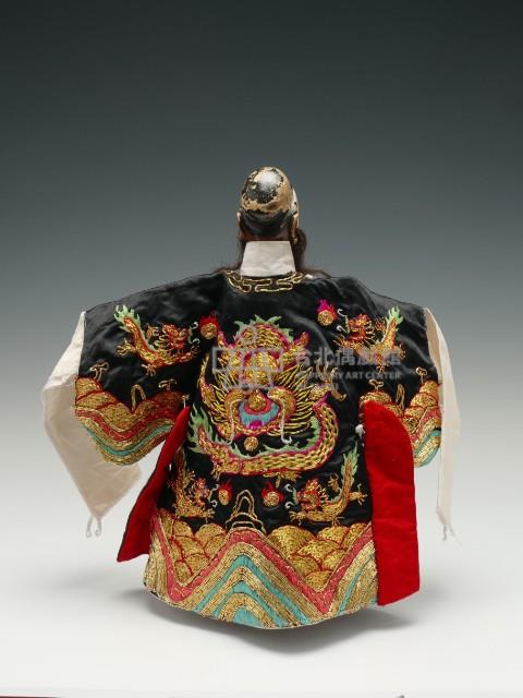 布袋戲偶─文目黑大花藏品圖，第6張