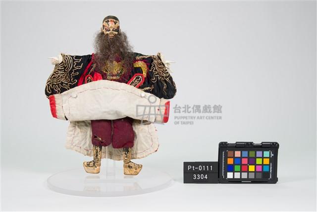 布袋戲偶-包公頭藏品圖，第3張