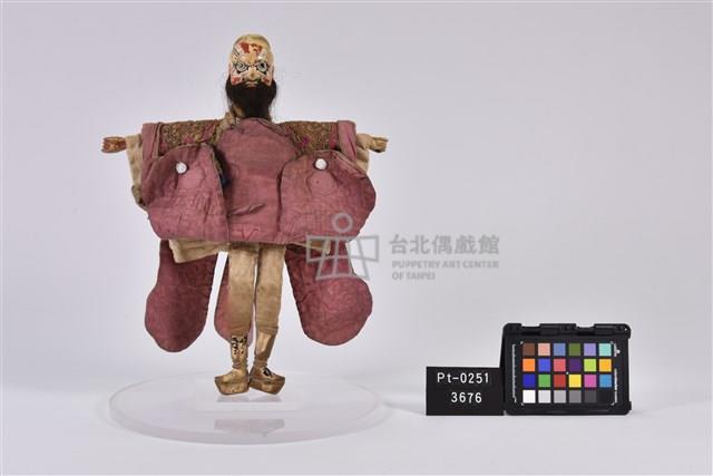 布袋戲偶-紅大花藏品圖，第3張