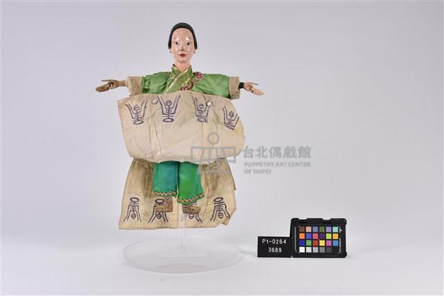 布袋戲偶-開面旦藏品圖，第3張