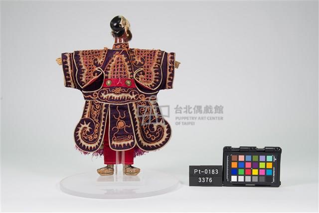 布袋戲偶-黑大花藏品圖，第3張