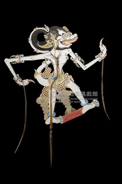 印尼爪哇島皮影戲偶─猴子（Hanuman）藏品圖，第3張