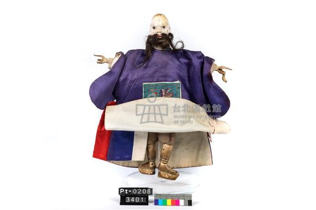 布袋戲偶-奸目老生藏品圖，第3張