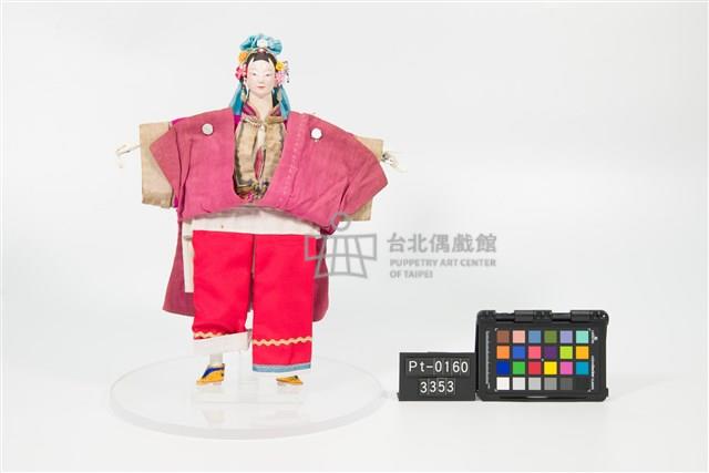 布袋戲偶-齊眉旦藏品圖，第3張