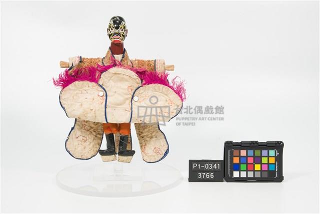 布袋戲偶-黑花仔藏品圖，第3張