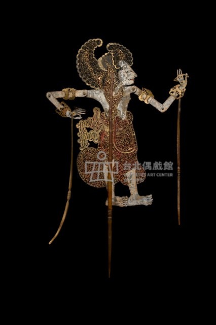 印尼峇厘島皮影戲偶─英雄（Arjuna）藏品圖，第3張