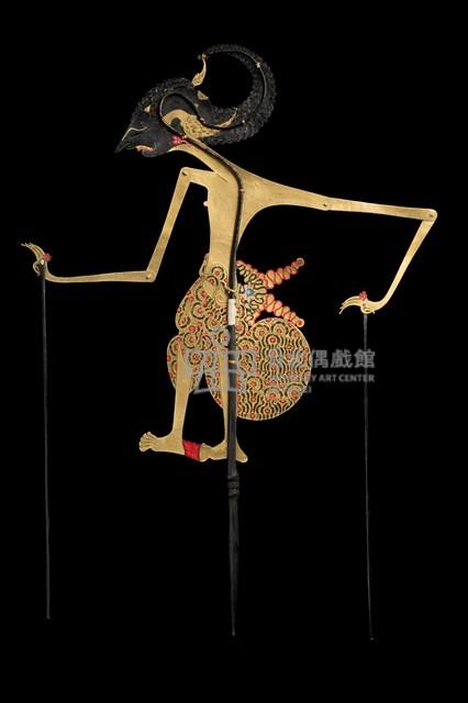 印尼爪哇島皮影戲偶─英雄（Arjuna）藏品圖，第3張