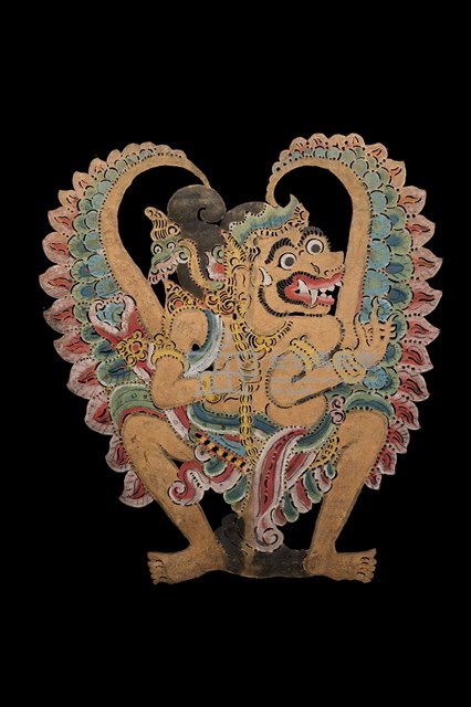 印尼峇厘島皮影戲偶─鷹（Garuda）藏品圖，第3張