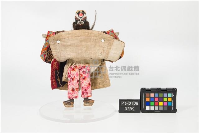 布袋戲偶-文目黑大花藏品圖，第3張