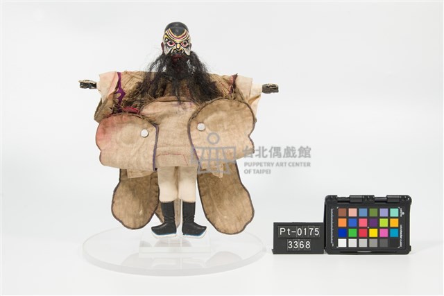 布袋戲偶-黑大花藏品圖，第3張