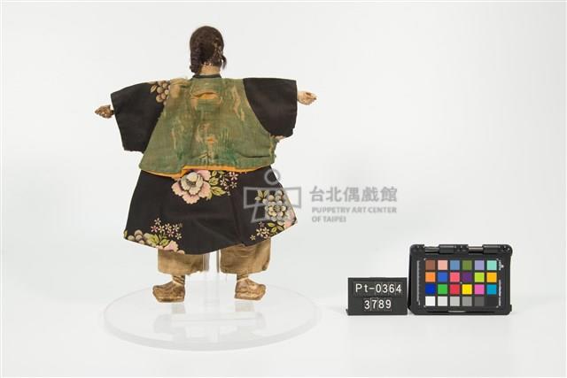 布袋戲偶-黑賊頭藏品圖，第3張