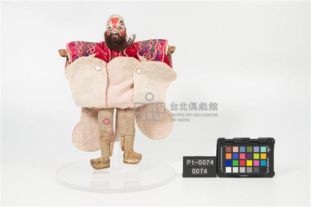 布袋戲偶-紅大花藏品圖，第3張