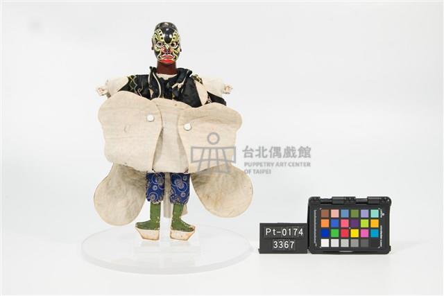 布袋戲偶-黑花仔藏品圖，第3張
