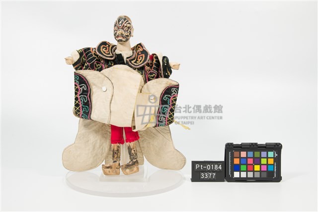 布袋戲偶-黑花仔藏品圖，第3張