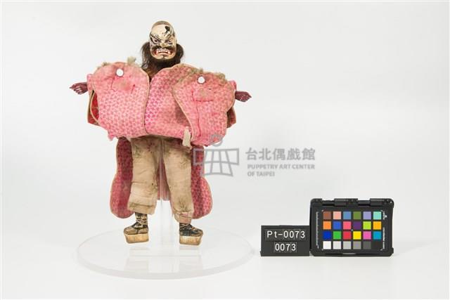 布袋戲偶─文目黑大花藏品圖，第3張