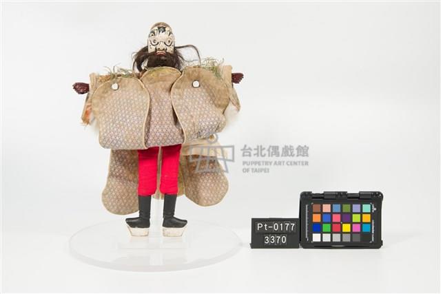 布袋戲偶-黑大花藏品圖，第3張