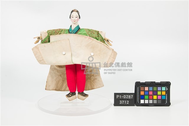 布袋戲偶─女扮男裝藏品圖，第3張