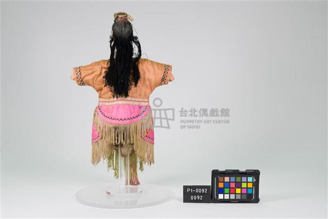 布袋戲偶─笑嘴旦藏品圖，第6張