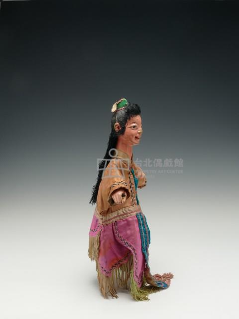 布袋戲偶─笑嘴旦藏品圖，第5張