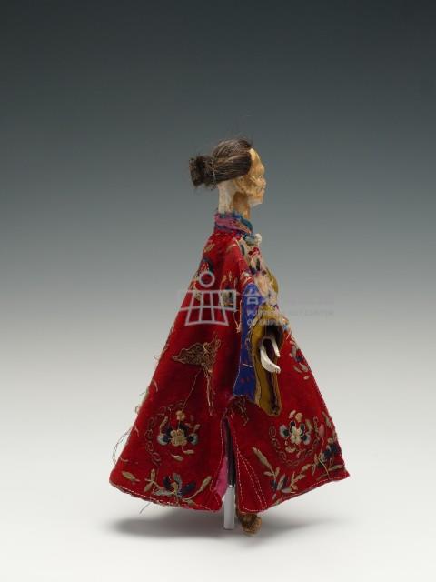 布袋戲偶─老旦藏品圖，第4張