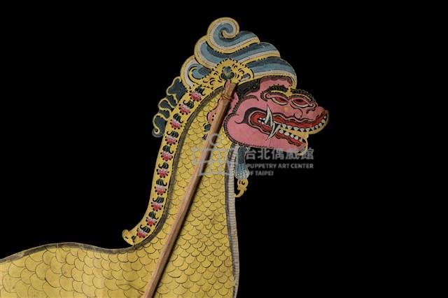 印尼爪哇島皮影戲偶─龍蛇（Naga）藏品圖，第4張